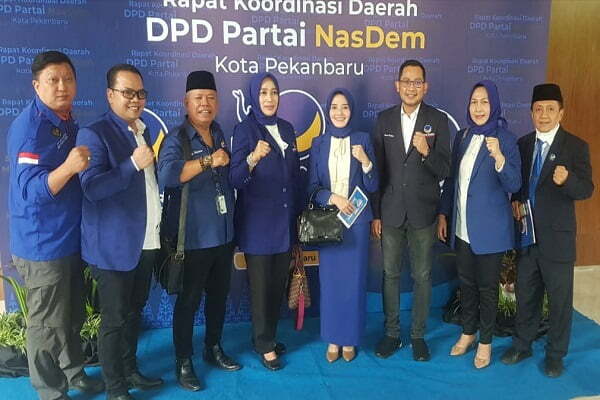 DPD Partai Nasdem Kota Pekanbaru Gelar Rapat Koordinasi Daerah