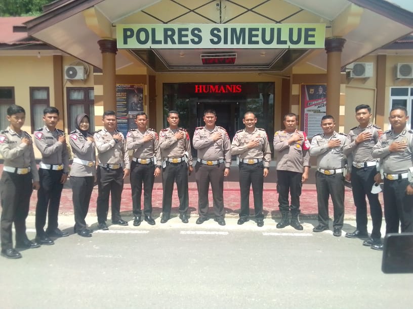 Dirlantas Polda Aceh Kunjungan Kerja Ke Polres Simeulue