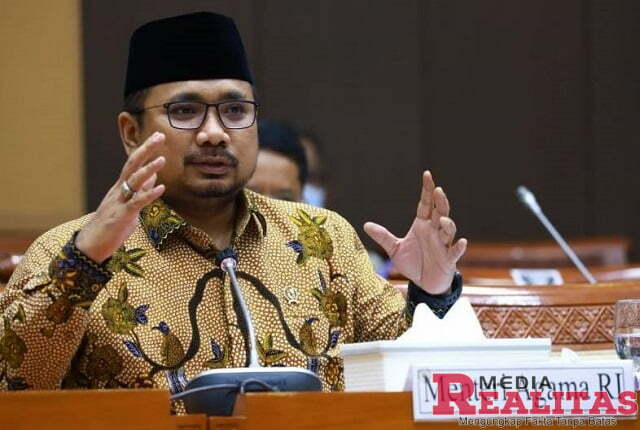 Menag Yaqut Mau Udang Imam Besar Al-Azhar dan Paus Fransiskus 