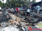 Menjelang Sahur, 8 Rumah di Simeulue Hanggus Terbakar