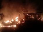 Akibat Arus Pendek, Sembilan Rumah Warga Hangus Terbakar Di Agara