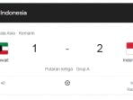 Hasil Indonesia vs Kuwait
