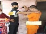 Polisi Reka Ulang Adengan Pembunuhan Ayah Tiri di Aceh Tamiang