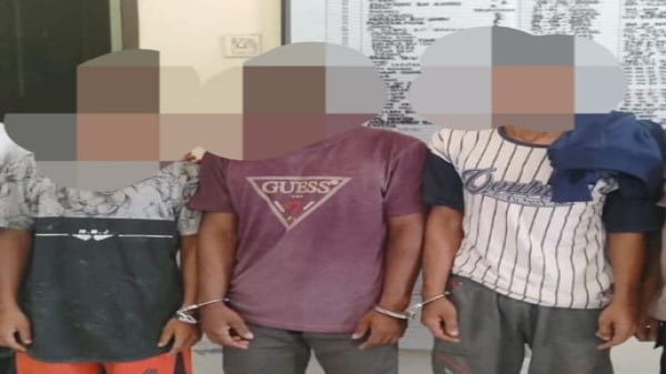 Tiga Pencuri Kabel Telkom di Lhokseumawe Dibekuk Polisi