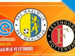 RKC Waalwijk vs Feyenoord