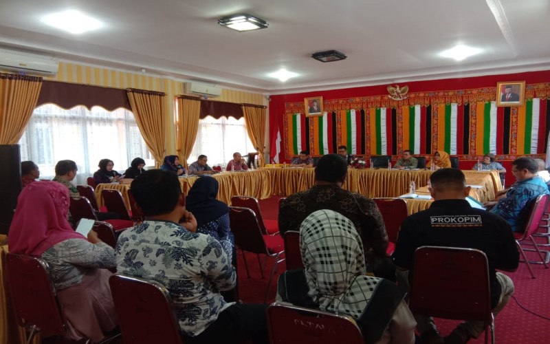 Pj Bupati Aceh Singkil, Evaluasi Kinerja Di Setdakab