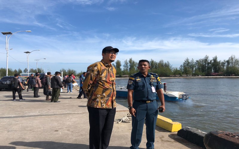 Pj Bupati Marthunis Kunjungi Dua Kecamatan Kepulauan Banyak