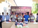 Polisi Gagalkan Penyelundupan Sabu dan Ribu Ekstasi Di Aceh Utara