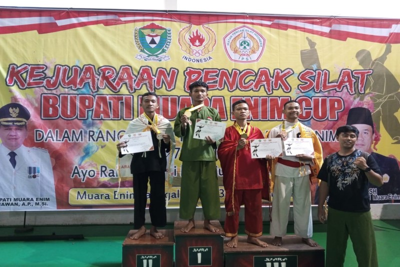 HUT Ke - 76 Kabupaten Muara Enim, Atlet Persinas Asad Ikuti Festival Pencak Silat
