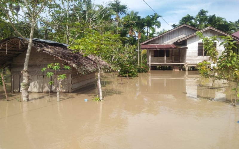 Dua Kecamatan Di Aceh Utara Terendam Banjir