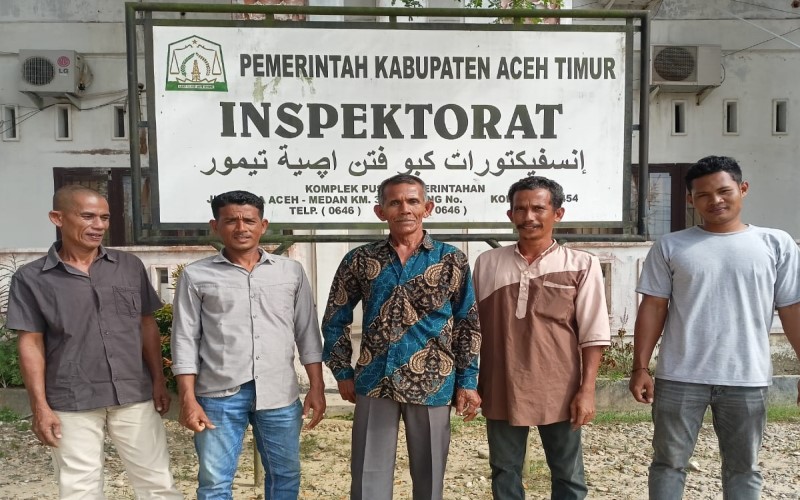 Jawaban Keuchik dan Inspektorat Aceh Timur Terkait LHP Desa Seumatang Aron