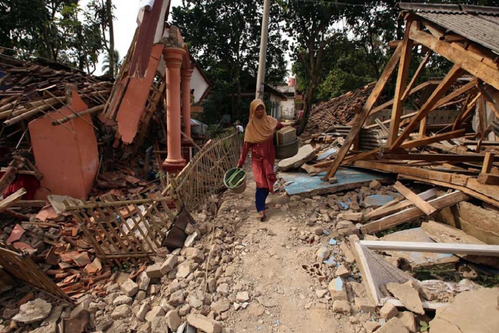 Akibat Gempa Garut 11 Rumah Alami Kerusakan Ringan