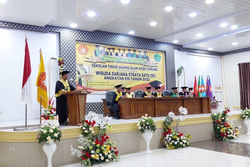 STAI Aceh Tamiang Wisudakan 268 Mahasiswa