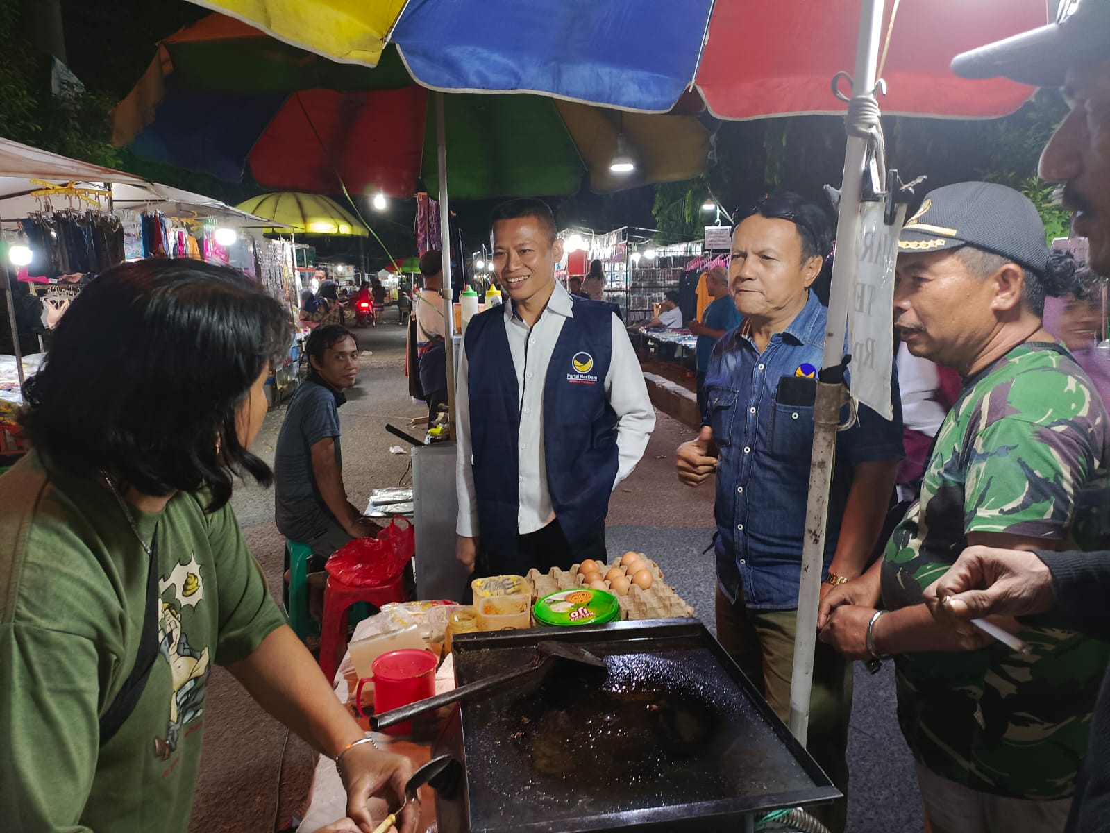 Ketua DPD Partai NasDem Kota Bekasi Pastikan Berita Bazzar UMKM JCC HOAX