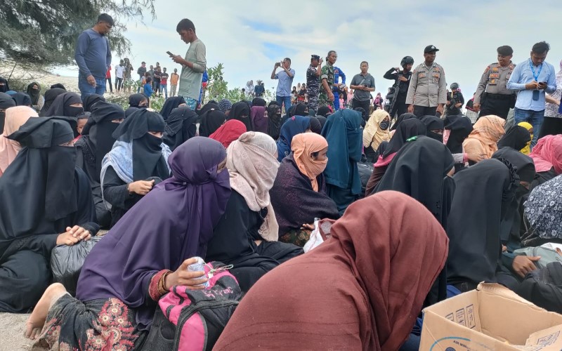 Aceh Pintu Masuk Imigran Rohingya Sejak 2015-2023