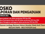 Beredar Isu Dugaan Pungli Pada Perekrutan PPS DAN PPK, YLBH Iskandar Muda Aceh Timur Buka Posko Pengaduan