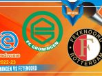 Groningen vs Feyenoord, Eredivisie