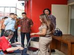 Kadivpas Kanwil Kemenkumham Jakarta Cek Ruang Pelayanan Kunjungan Rutan Cipinang