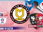 MK Dons vs Exeter
