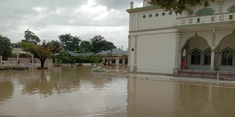 Sejumlah Desa di Aceh Besar Terendam Banjir Sejumlah Desa di Aceh Besar Terendam Banjir
