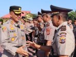 Pesan Kapolres Aceh Timur Kepada Pejabat Lama-Pejabat Baru