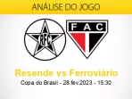 Resende vs Ferroviario, Copa do Brasil