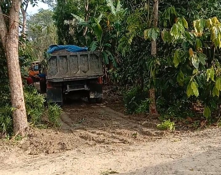 Kasatpol PP-Muspika Batangkuis Tidak Brani Menutup Galian C Ilegal di Desa Tumpatan Nibung