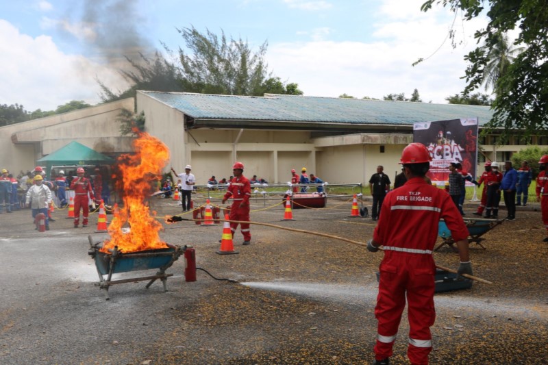 PT Perta Arun Gas Gelar SCBA dan APAR