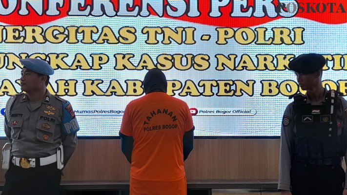 TNI-Polri Berhasil Ringkus Ganja 6,5 Kg Dari Tangan Bandar Di Cibinong