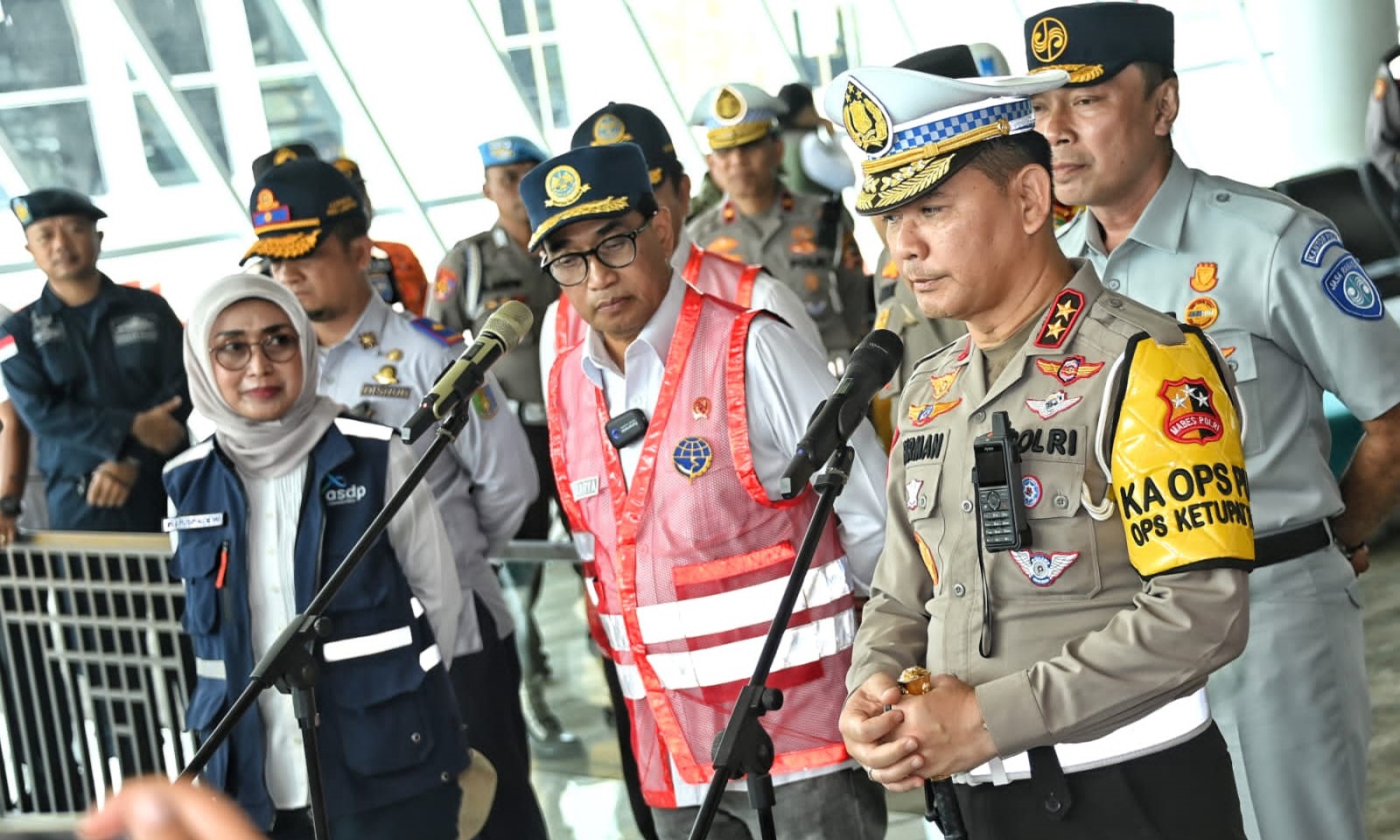 Kakorlantas Apresiasi Pemudik Kooperatif Saat Antre di Pelabuhan Bakauheni