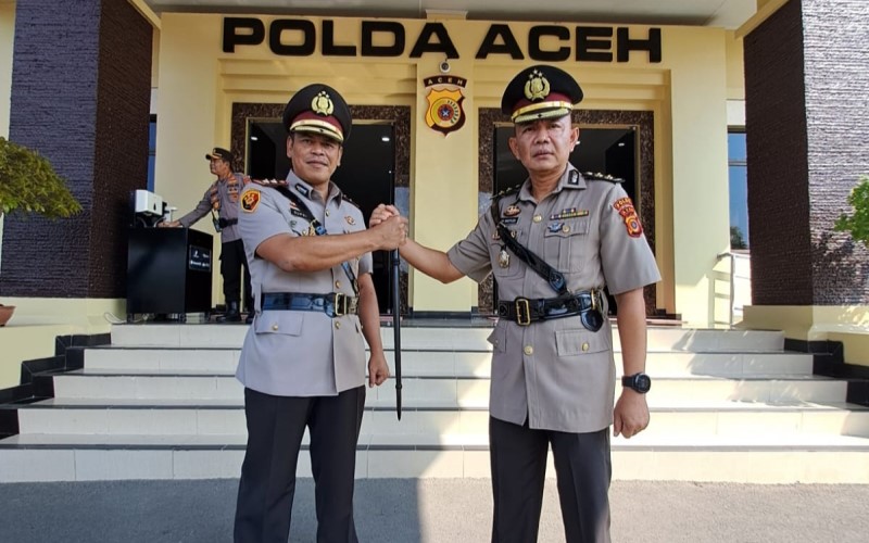 Kapolres Aceh Singkil Serah Terima Dipolda Aceh