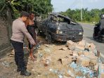 Mobil L300 Pickup Alami Kecelakaan Tunggal di Jalan Elak