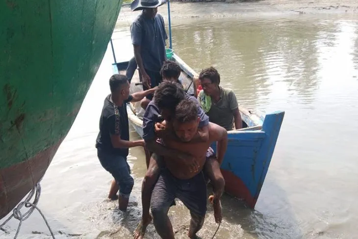 Tiga Warga Myanmar Terdampar di Aceh Timur