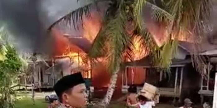 Lima Rumah Di Pemuka Singkil Ludes Terbakar