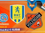 RKC Waalwijk vs Volendam