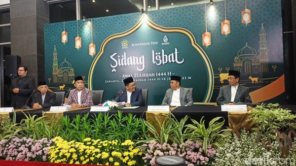 Hasil Sidang Isbat, Pemerintah Tetapkan Idul Adha pada 29 Juni