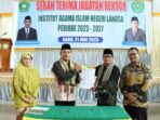 Jabatan Rektor IAIN Langsa Periode 2023–2027 Di Sertijab