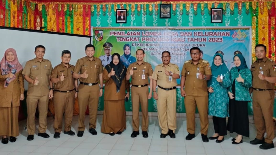 Kelurahan Tebing Tinggi Okura Menuju Epdeskel Tingkat Provinsi Riau