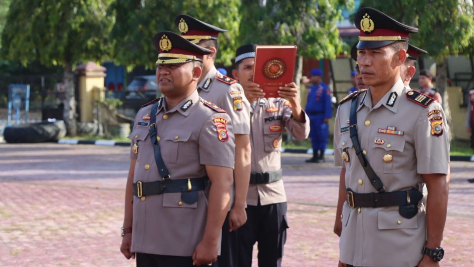Polres Aceh Timur Sertijab Wakapolres dan Kabag Ops