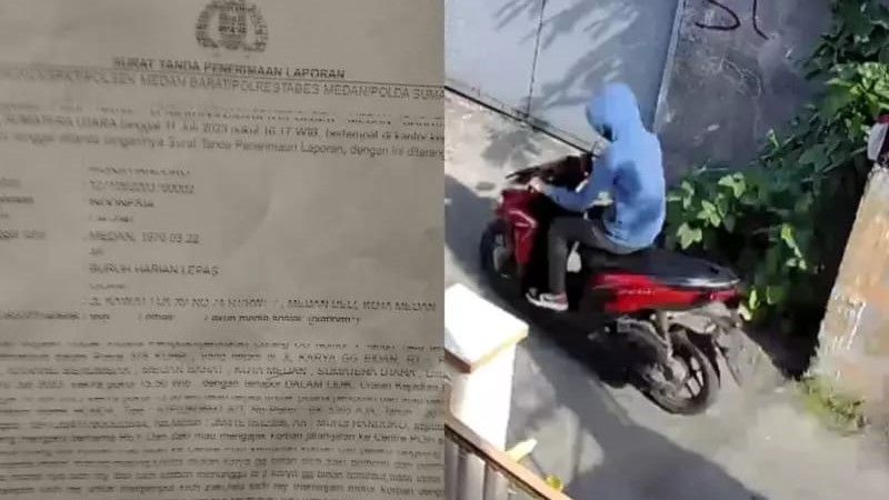 Sepeda motor Korban Bertanya Hasil Penyelidikan, KanitMohon Doanya Mas