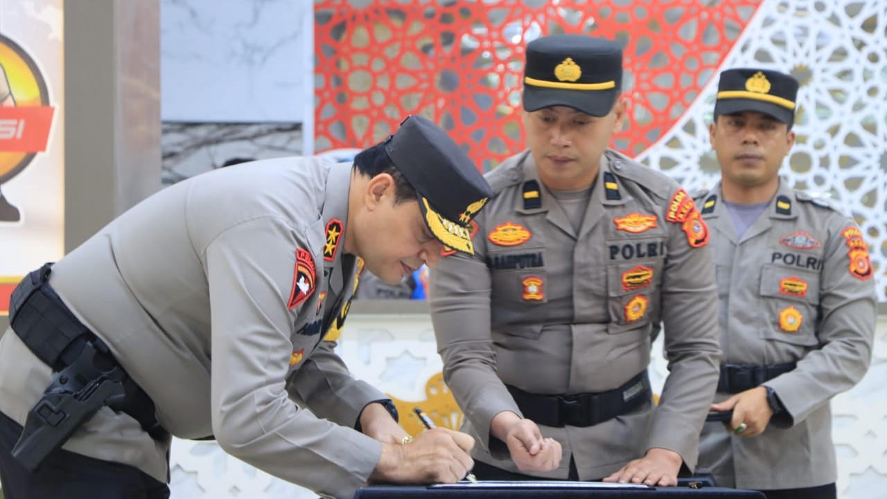 Mantan Kabid Humas Polda Jateng Dilantik Jadi Dirlantas Polda Aceh