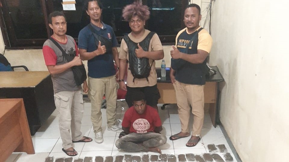 Polda Papua Tangkap Warga Negara Asing Terlibat Narkoba