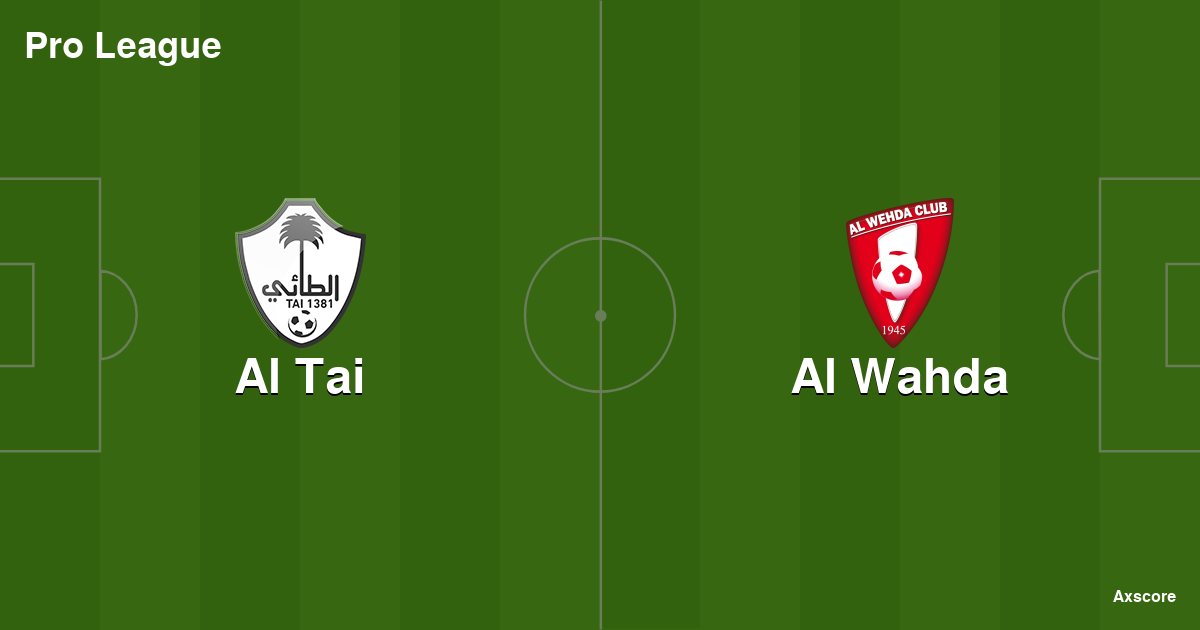 Al-Tai vs Al-Wehda Al-Tai vs Al-Wehda