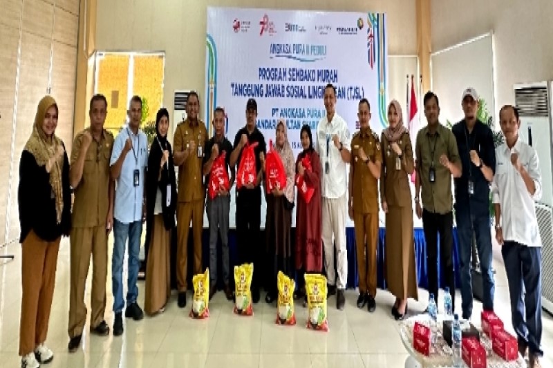 Bandara SSK II Pekanbaru Gelar Donor Darah Dan Sembako Gratis Bandara SSK II