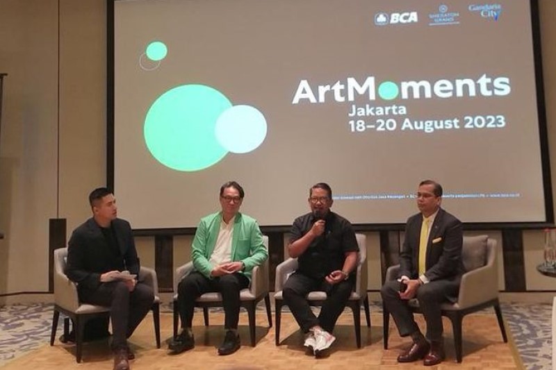 Bursa seni ArtMoments Jakarta 2023