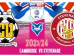 Cambridge vs Stevenage Cambridge vs Stevenage