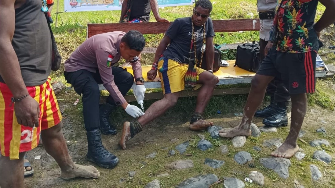 Dermatitis Mengganggu Masyarakat Puncak, Tim Keladi Sagu Beri Solusi