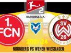 Nurnberg vs Wehen Wiesbaden