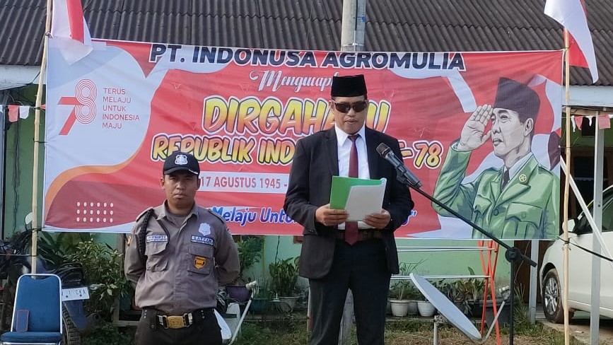 PT. Indonusa Agromulia Meriahkan HUT RI ke 78