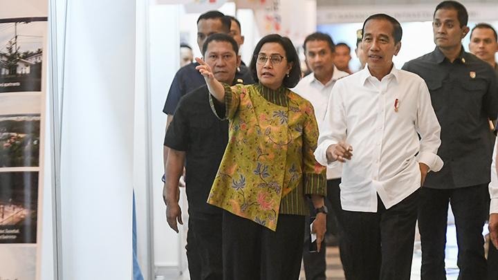 Presiden Jokowi Resmikan LRT Jabodebek Presiden Jokowi Resmikan LRT Jabodebek